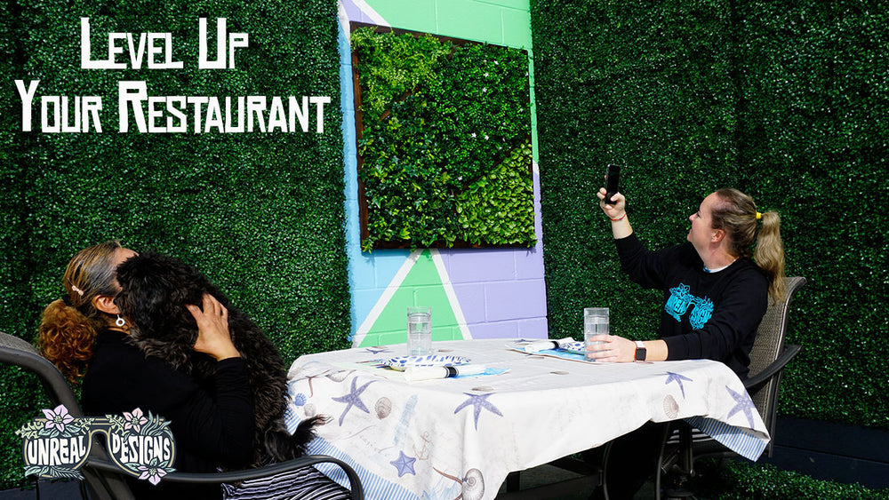 Transform Your Restaurant with Artificial Greenery
