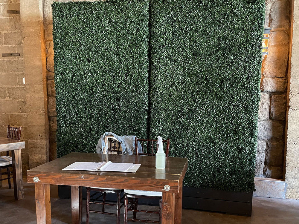 Give Your Guests A Warm Welcome By Installing An Artificial Greenery Wall In The Lobby