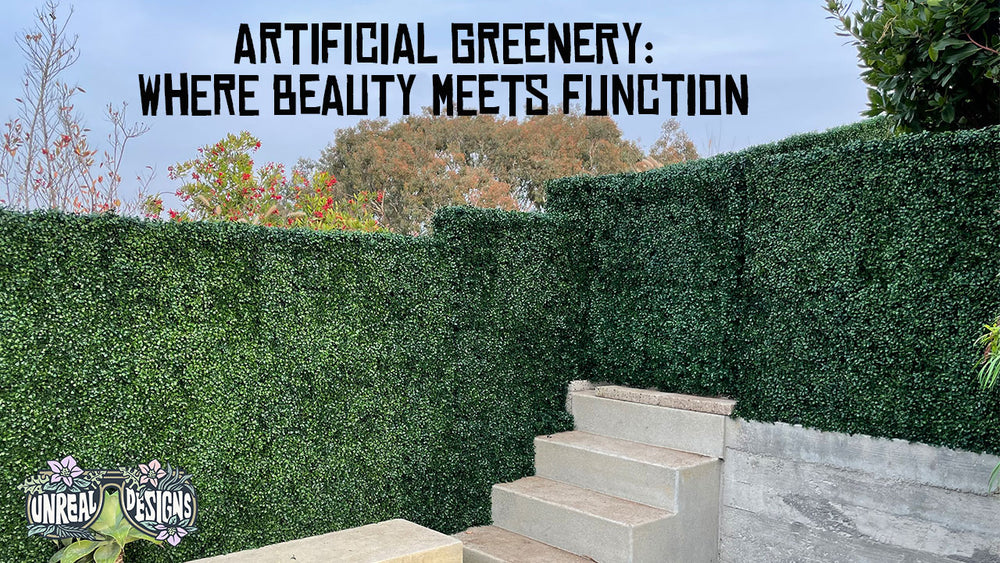 Artificial Greenery: Where Beauty Meets Function