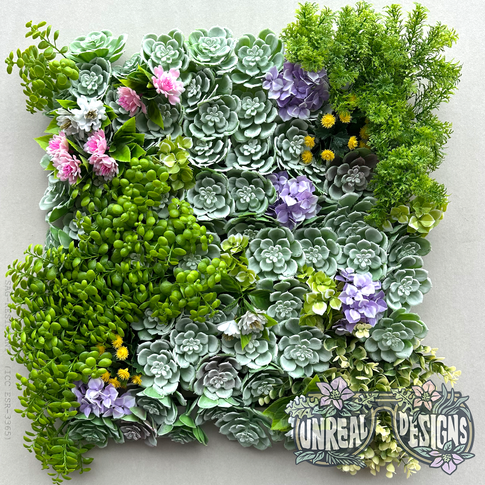 artificial succulent wall planter Succulent Surprise